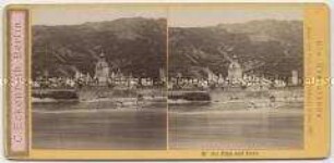 Die Pfalz und Caub - aus der Serie "Die Rheinlande" Bild-Nr 61