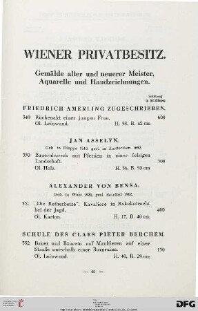 Wiener Privatbesitz