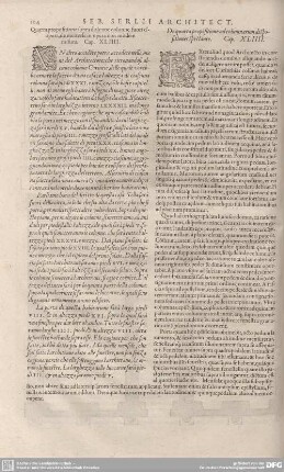 Terza propositione sopra d'alcune colonne, juroi.... Cap. XLIIII.