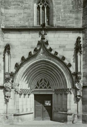 Gotha. Margarethenkirche, Westportal