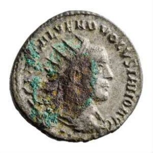 Münze, Antoninian, 251 - 253 n. Chr.