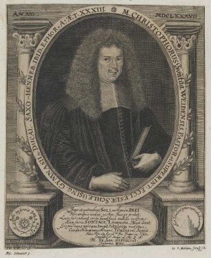 Bildnis des Christopherus Sontag