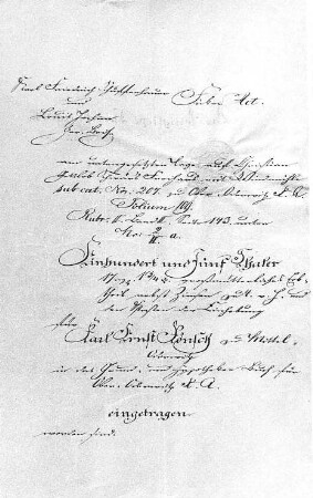 Oderwitz-Oberoderwitz. Birkmühle, Schreiben des Königl. Gerichts zu Herrnhut, 22.11.1854, Blatt 5