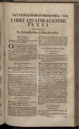 Libri Quadragesimi Sexti.