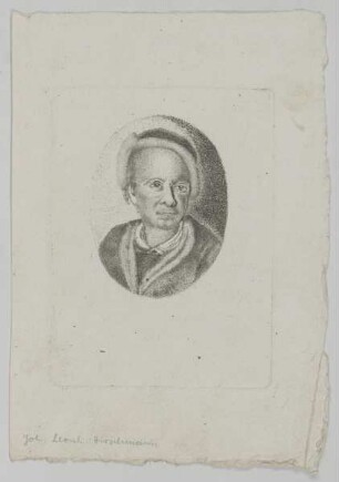 Bildnis des Johann Leonhard Hirschmann