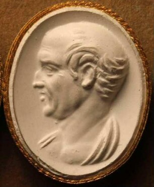 Gaius Cilnius Maecenas (Daktyliothek, Das Alterthum nach Lippert und Visconti)