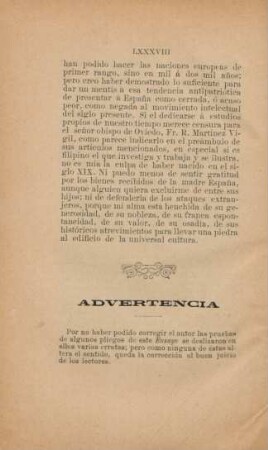 Advertencia