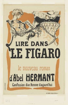 Plakat für "Le Figaro"