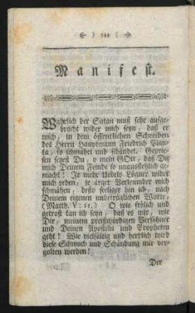 Manifest