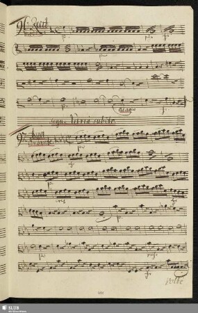 96. Recit[ativo]: Mi sento in seno / Rutini, G.M.