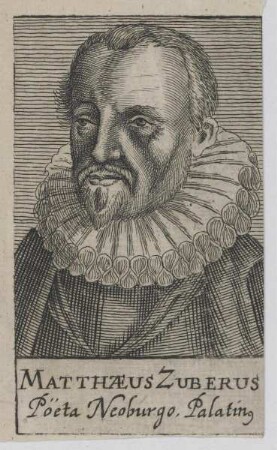 Bildnis des Matthaeus Zuberus