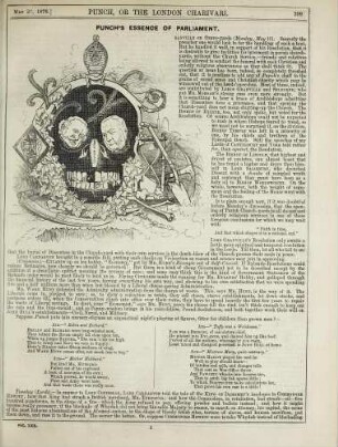 Punch's essence of parliament