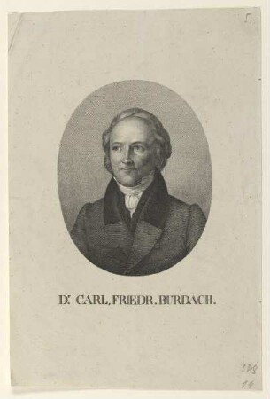 Bildnis des Dr. Carl Friedr. Burdach