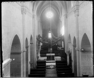 Wölchingen Evangelische Johanniter Kirche Innenansicht