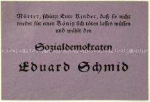 Wahlaufruf der SPD