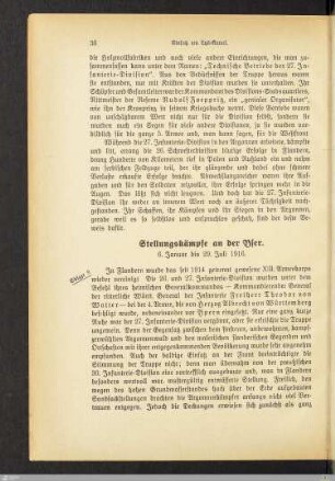 Stellungskämpfe an der Yser