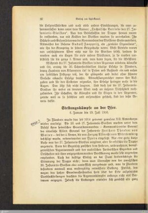 Stellungskämpfe an der Yser