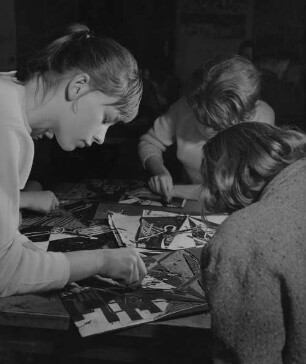 Archivfotografie "menschen_hobby_basteln_on03"