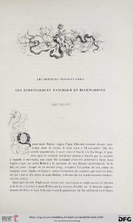 Les derniers Missionnaires. Les hérésiarques Tanchelm et Bloemardine