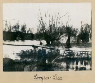 Foto des Lorgies-Sees nördlich von La Bassée