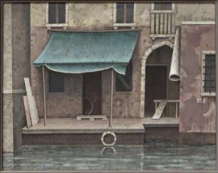 Canal mit grüner Markise