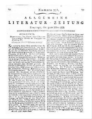 Pappenheim, M. von: Chronik der Truchsessen von Waldburg etc. (Beschluß des in Nro. 76 abgebrochnen Artikels.)
