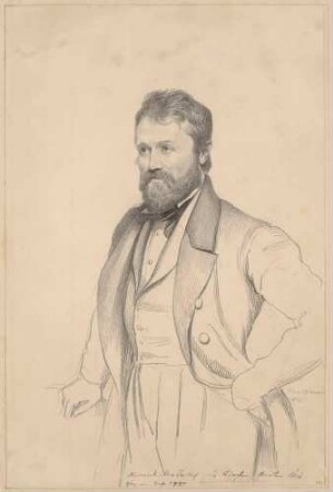 Bildnis Imhof, Heinrich Maximilian (1795-1869), Bildhauer