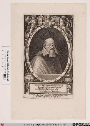 Bildnis Heinrich (von Knöringen), 1598-1646 Fürstbischof von Augsburg