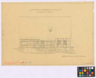 Buchenrod (Landkreis Coburg): Bauernhaus Nummer 20. Haupthaus (Seiten-Ansicht)