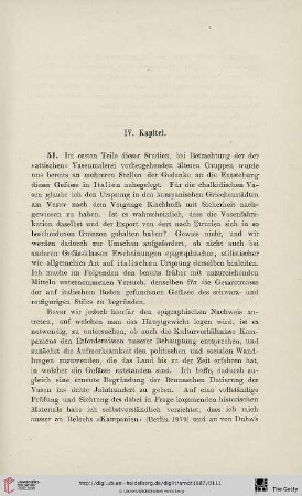 IV. Kapitel