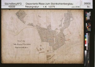 Altgemeinde, Steinkohlenwerk, Bockwa, Baue auf dem tiefen Planitzer Flöz, 2. und 3. Abteilung