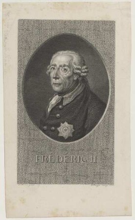 Bildnis des Frédéric II. von Preußen