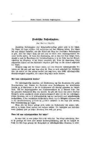 Praktische Rassenhygiene