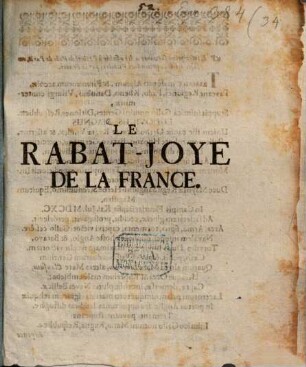 Le Rabat-Joie de la France
