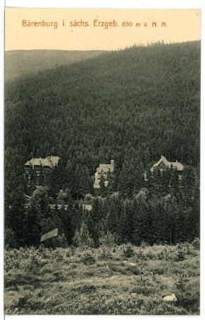 Bärenburg. Blick auf Bärenburg