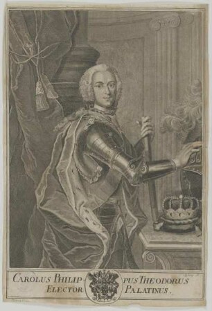 Bildnis des Carolus Philippus Theodoricus Elector Palatinus