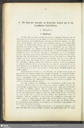 III. Die fließenden Gewässer im Königreiche Sachsen und in den benachbarten Landestheilen