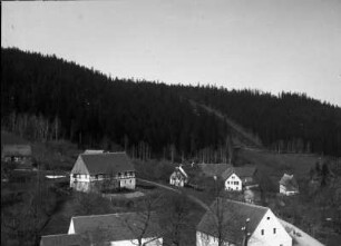Bad Gottleuba-Berggießhübel-Hellendorf. Ortsteilansicht