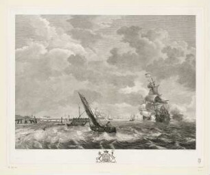 A Moderate Gale, Blatt 22 der Folge "The Most Capital Paintings in England (Sculptura Britannica)"