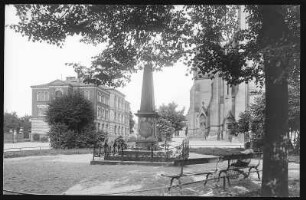 Geringswalde. Schulplatz