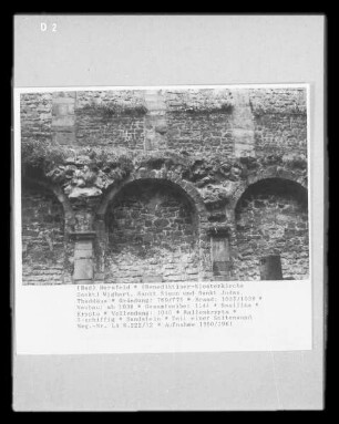Ehemaliges Benediktinerkloster — Ehemalige Klosterkirche Sankt Wigbert, Simon und Judas Thaddäus — Krypta