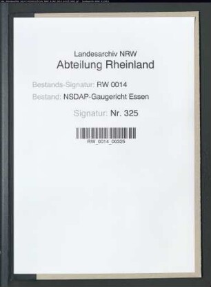Zurückweisung der Beschwerde des Pg. Robert BRANDTS, geb. 27.4.1877, Invalide in Duisburg-Meiderich, gegen die Erteilung einer Verwarnung wegen ungebührlichen Benehmens vor dem Kreisgericht bei dem Hauptverhandlungstermin gegen den Pg. Harlos.