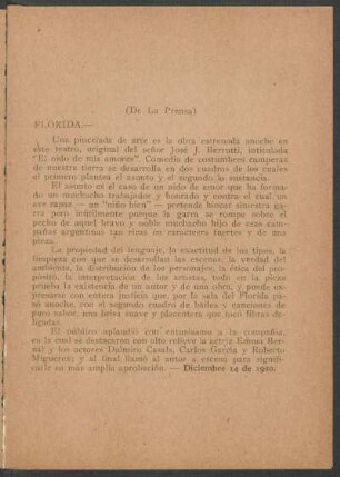 (De la prensa)