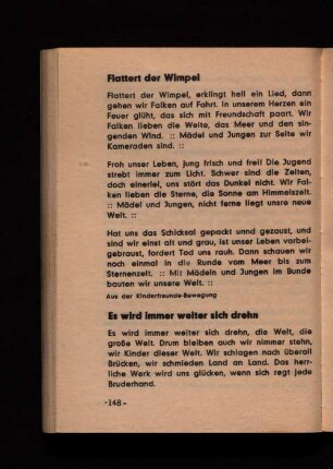 Es wird immer weiter sich drehen