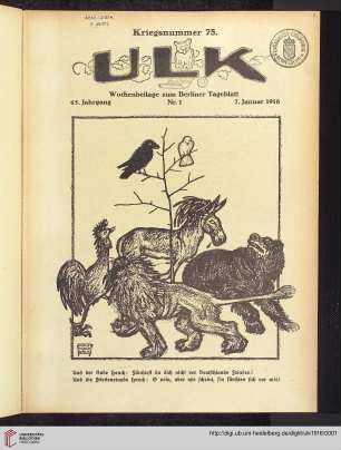 Hefte 1-4, Januar 1916