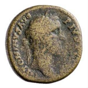Münze, Sesterz, 145 - 161 n. Chr.