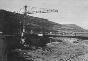 Wehrbaustelle Rothenfels/Main