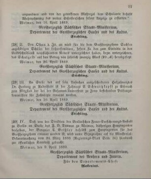 40. Ministerial-Bekanntmachung, den Wechsel in der Hauptagentur der Berlinischen Feuer-Versicherungs-Anstalt betreffend