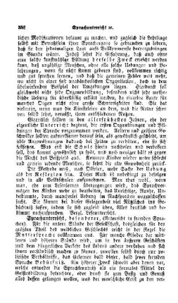 Sprachunterricht, besonderer