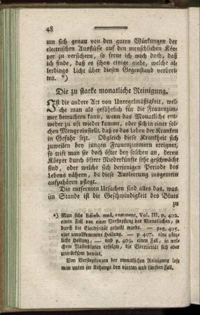 Die zu starke monatliche Reinigung. - Zeichen der Schwangerschaft.